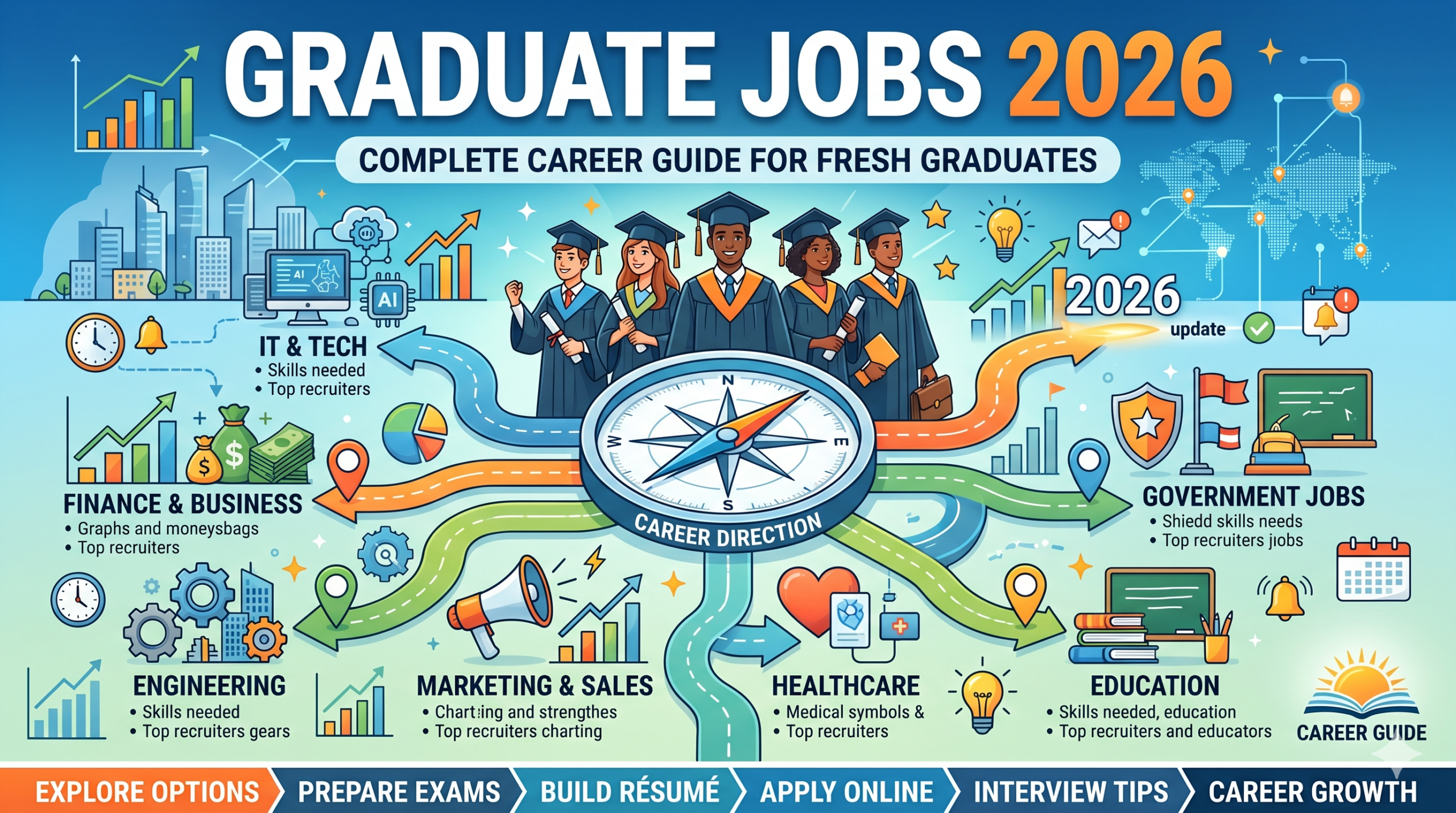Graduate Jobs 2026 and Complete Career Guide for Fresh Graduates