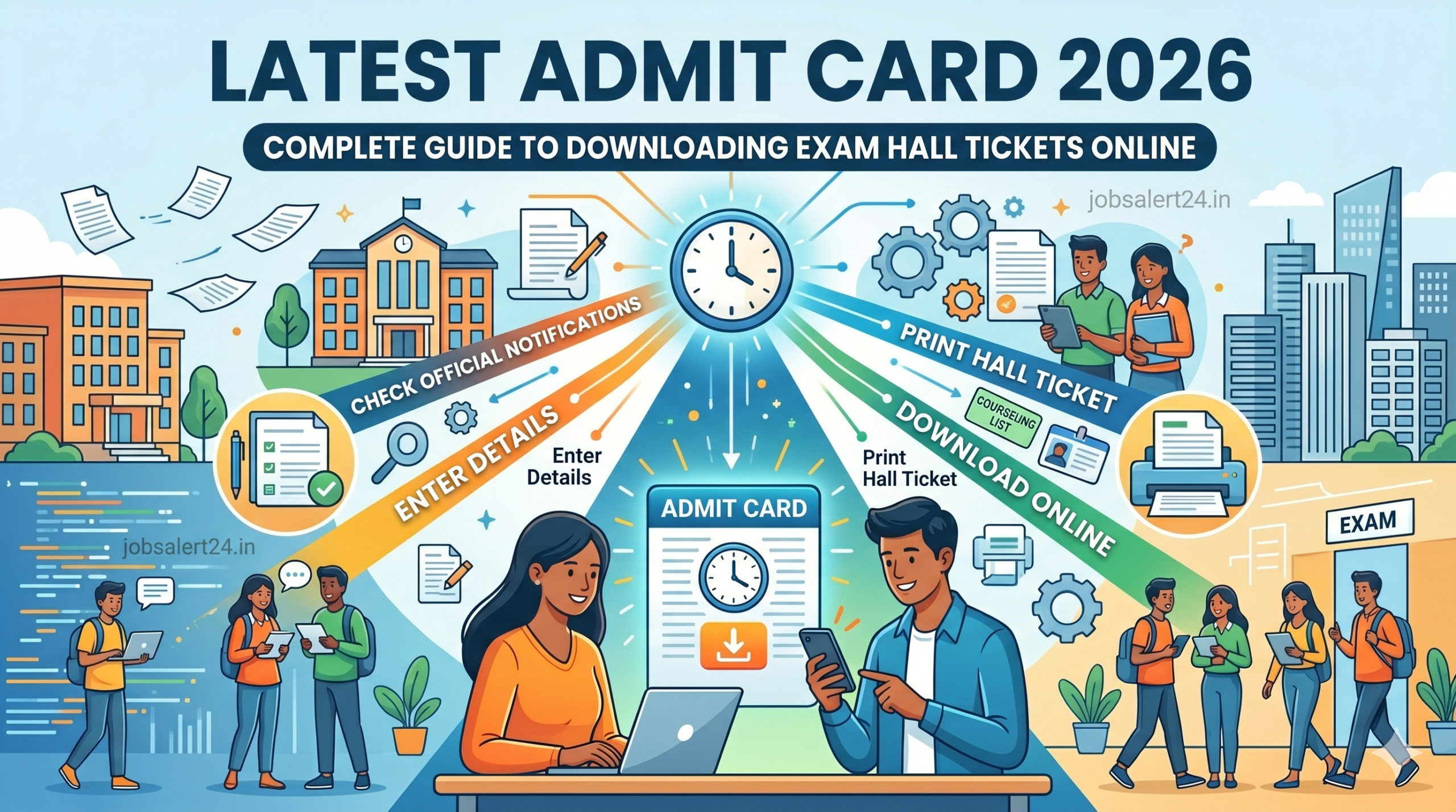 Latest Admit Card 2026 and Complete Guide to Downloading Exam Hall Tickets Online