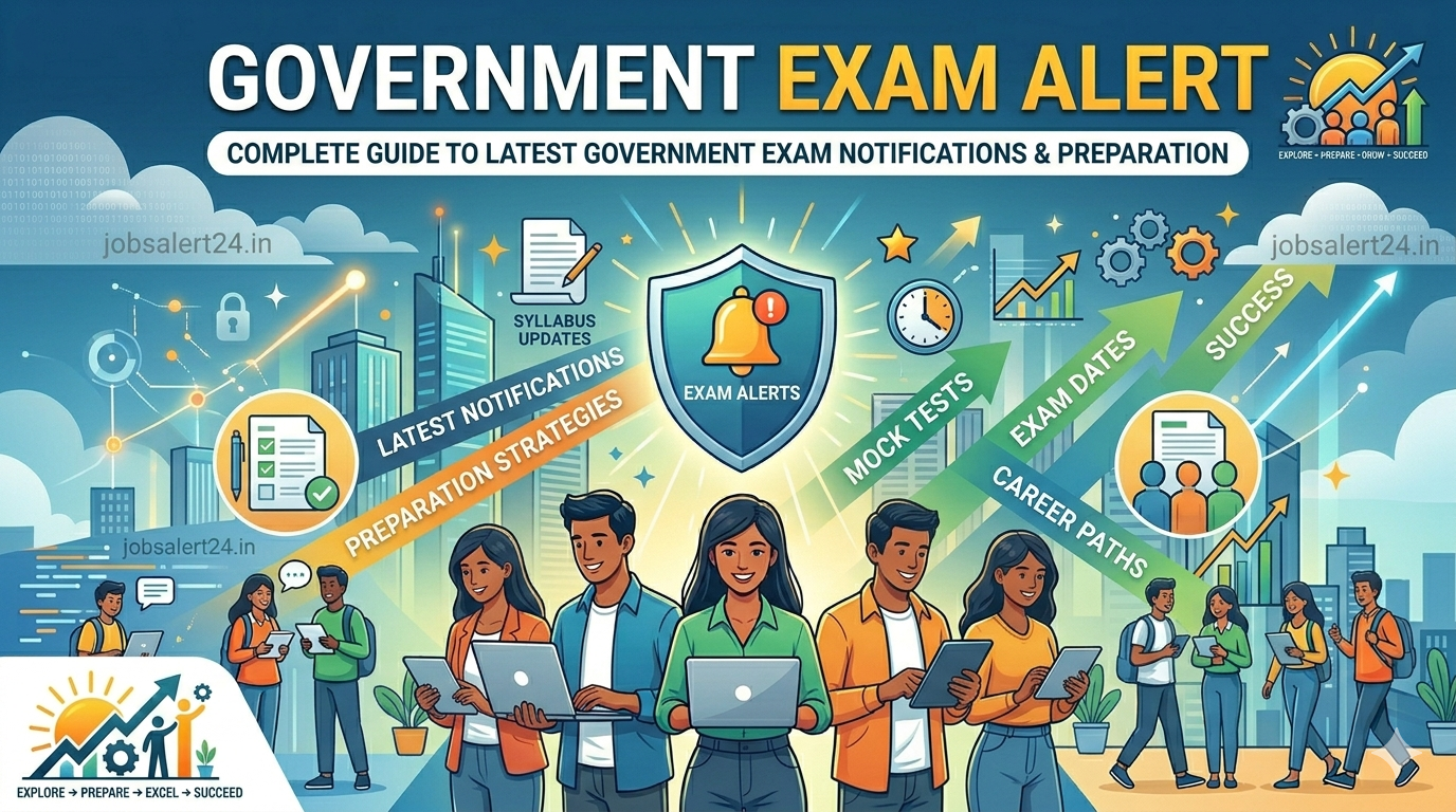 Government Exam Alert 2026 Complete Guide to Latest Exam Notifications and Preparation