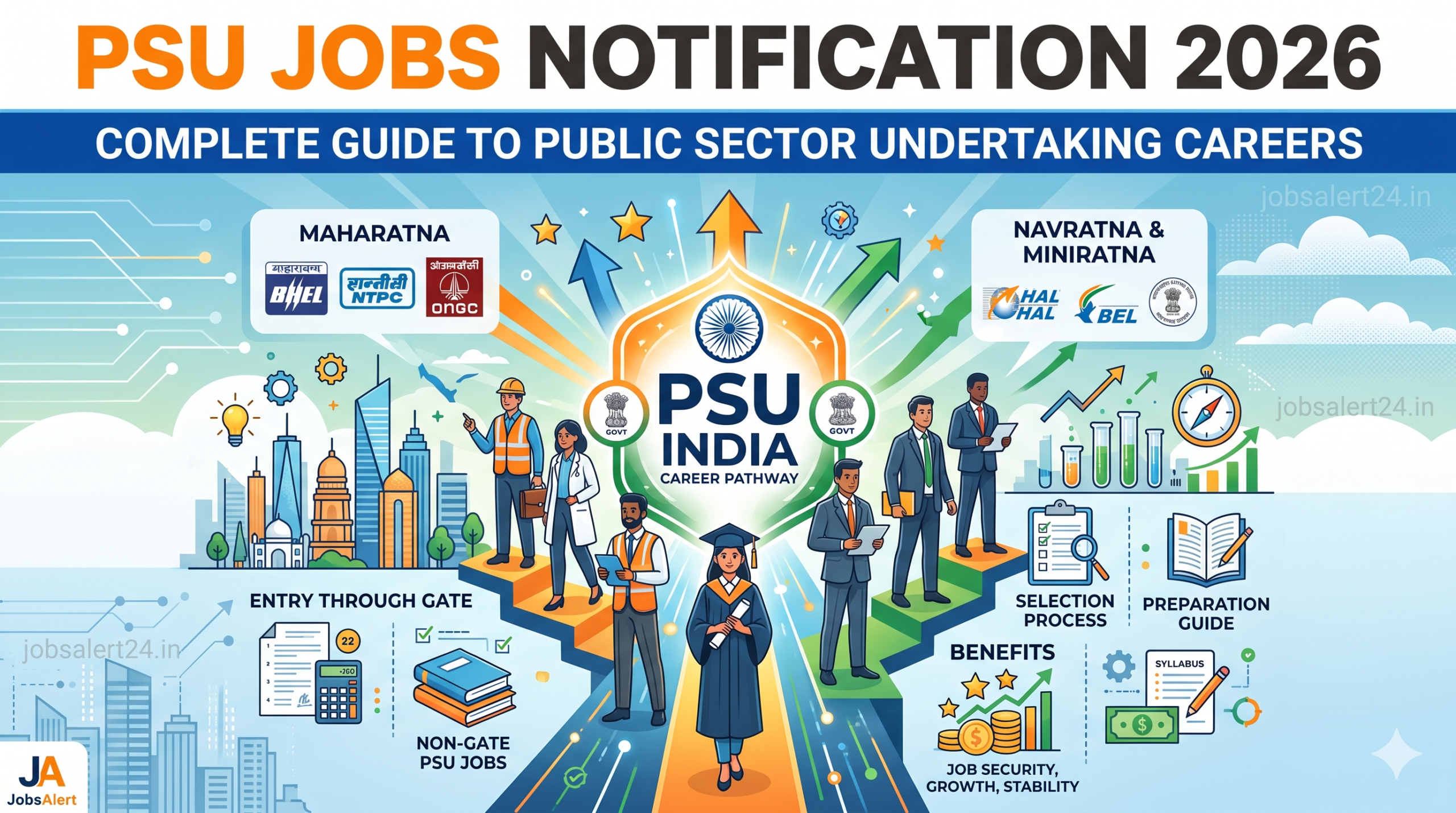 PSU Jobs Notification 2026 Complete Guide to Public Sector Undertaking Careers